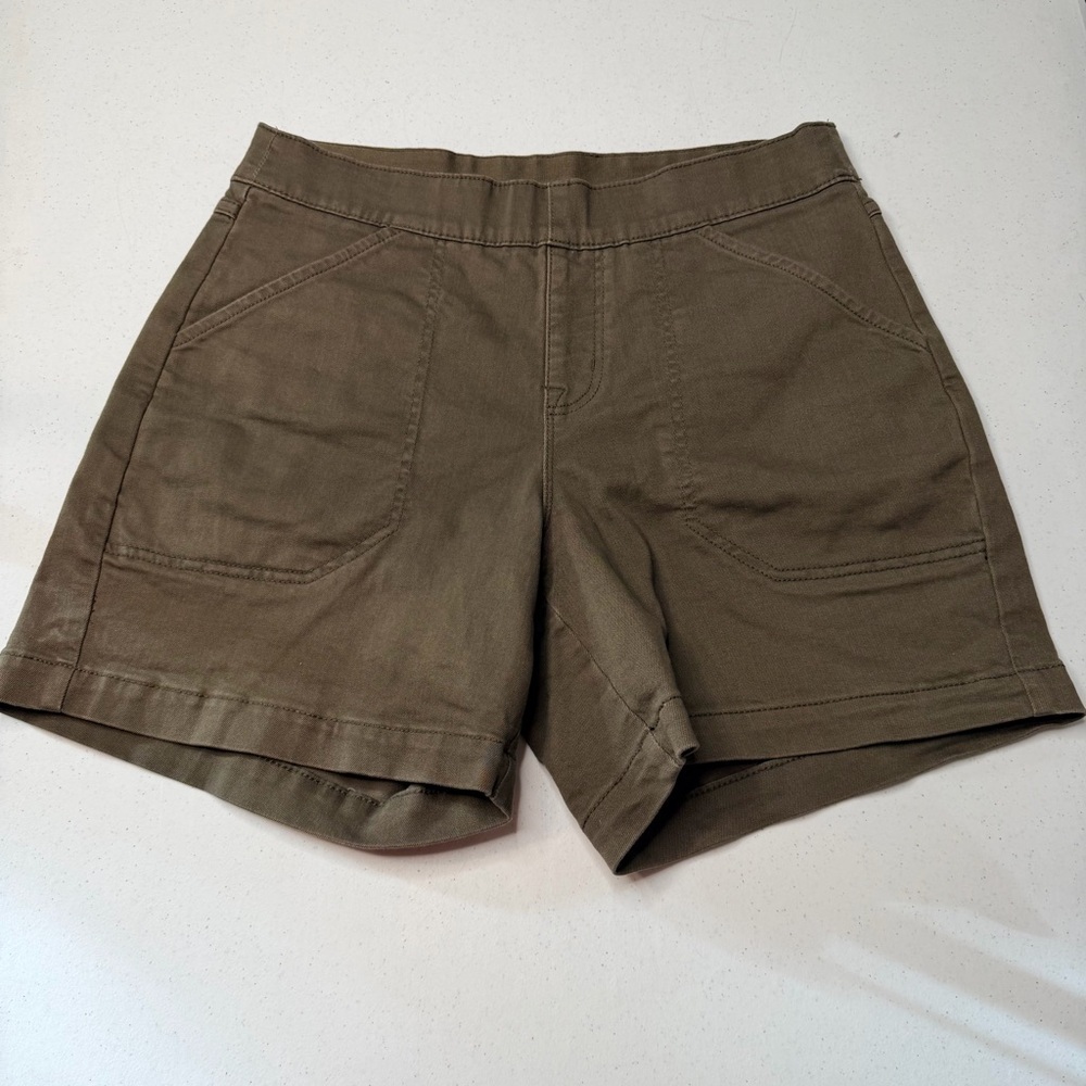 Nautica Women's Olive Green Pull-On Shorts